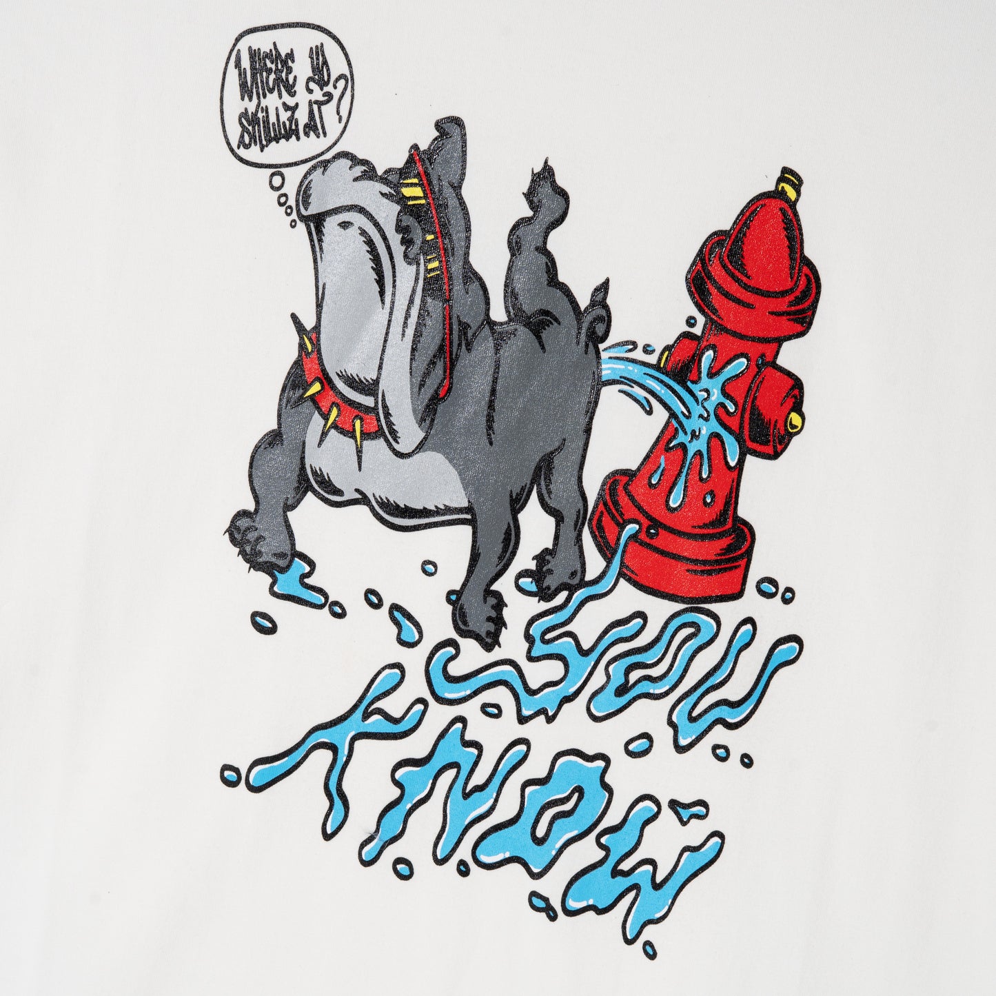 YOU KNOW… Where You Skillz at Tee in White