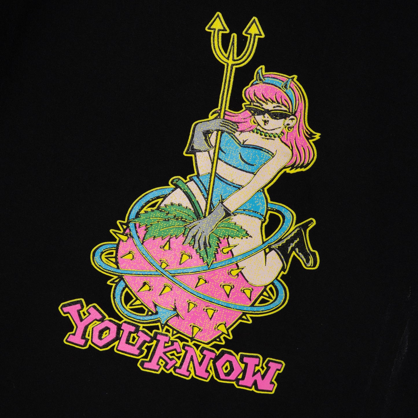 YOU KNOW… We Edn Angle Tee in Black