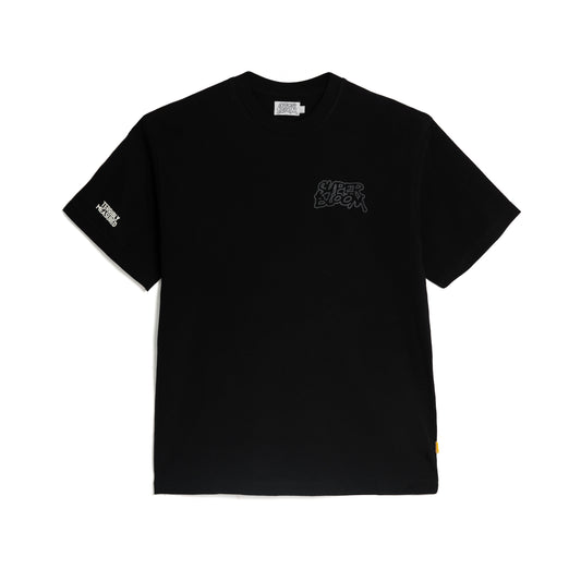 Super Bloom X Kimoji (Terribly Measured) Tee in Black