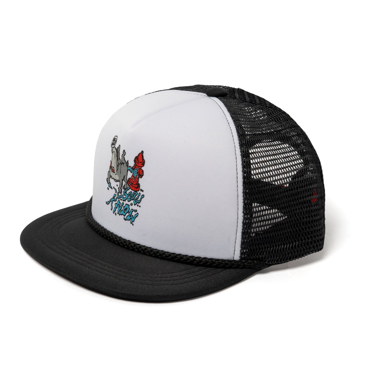 YOU KNOW… Where You Skillz at Trucker Cap in Black/White