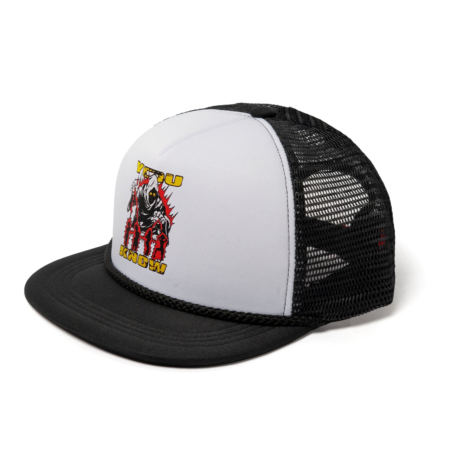 YOU KNOW… Which The Hottest Trucker Cap in Black/White