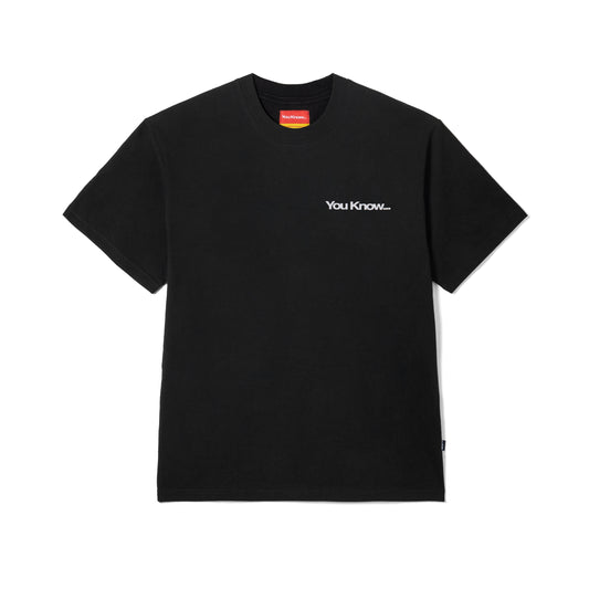 YOU KNOW… Address Tee in Black