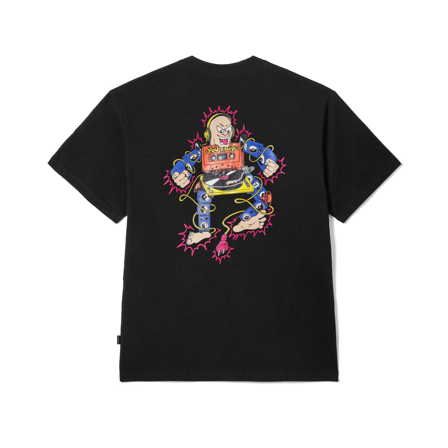 YOU KNOW… Beats To The Rhyme Tee in Black