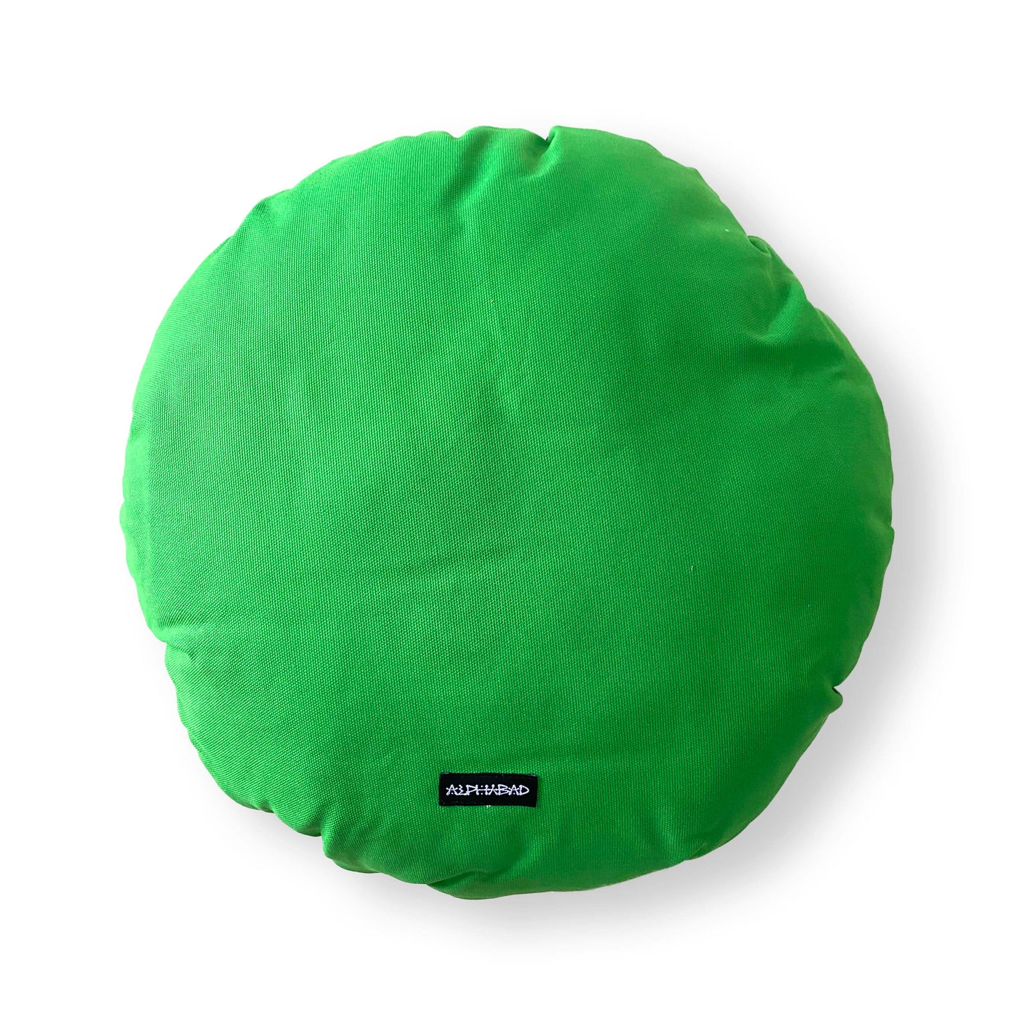 Alphabad Round Cushion Green