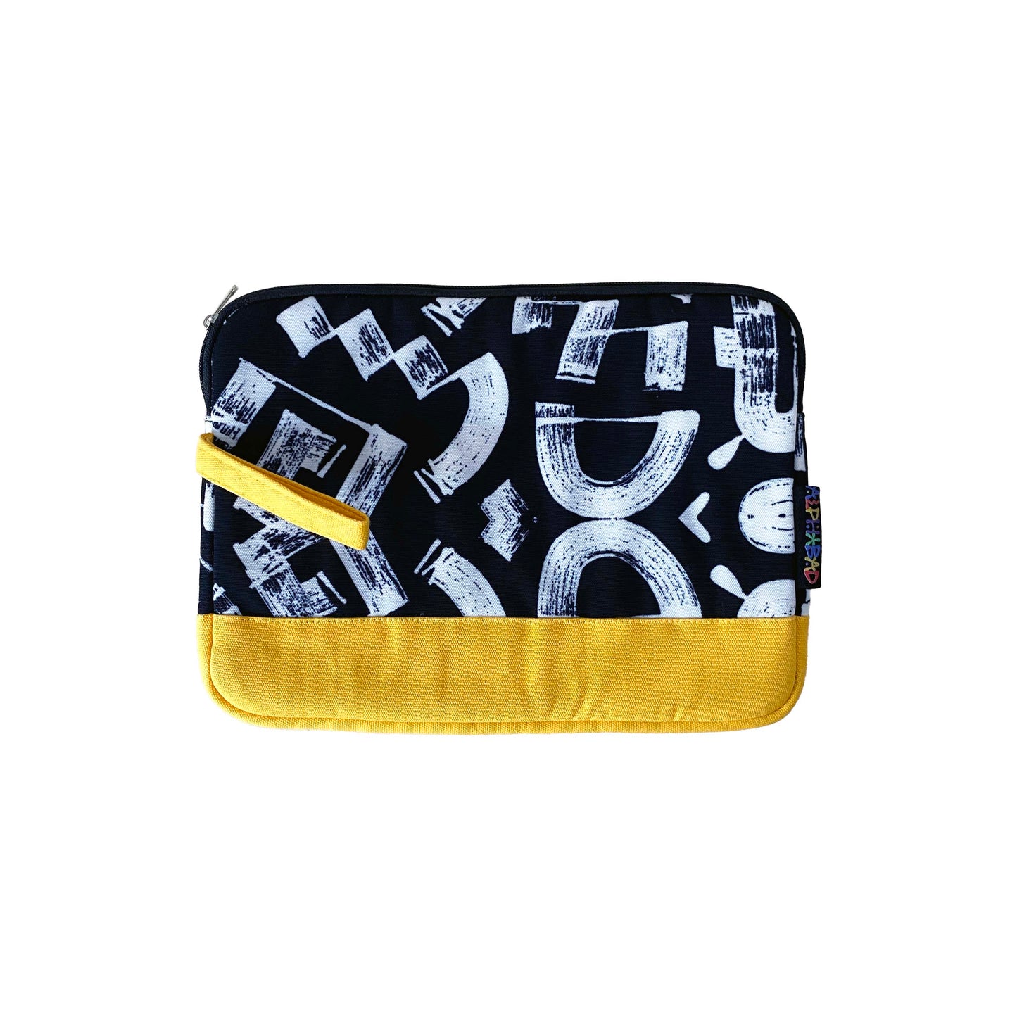 Alphabad Ipad Case Yellow