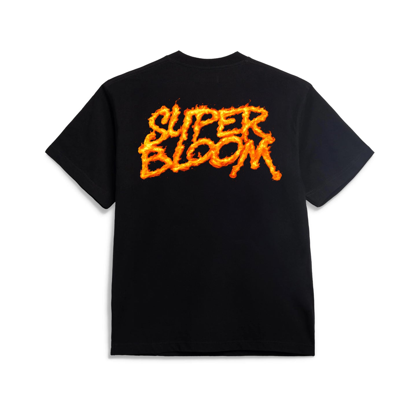 Flame Still Burns Logo Tee in Black