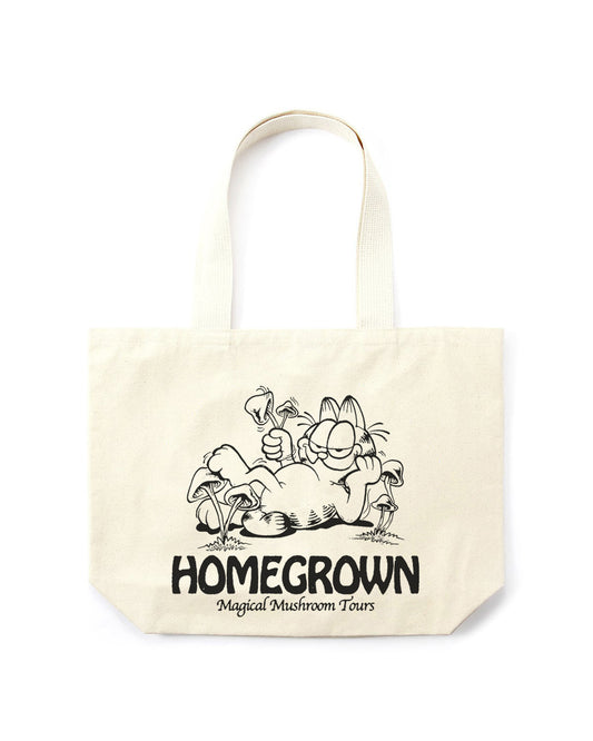 Garlfield Mushy tote bag in White