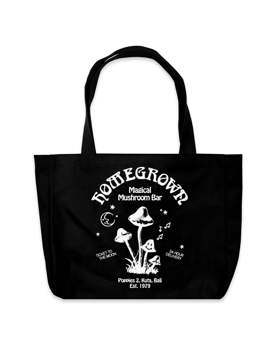 Mushy Bar tote bag in Black