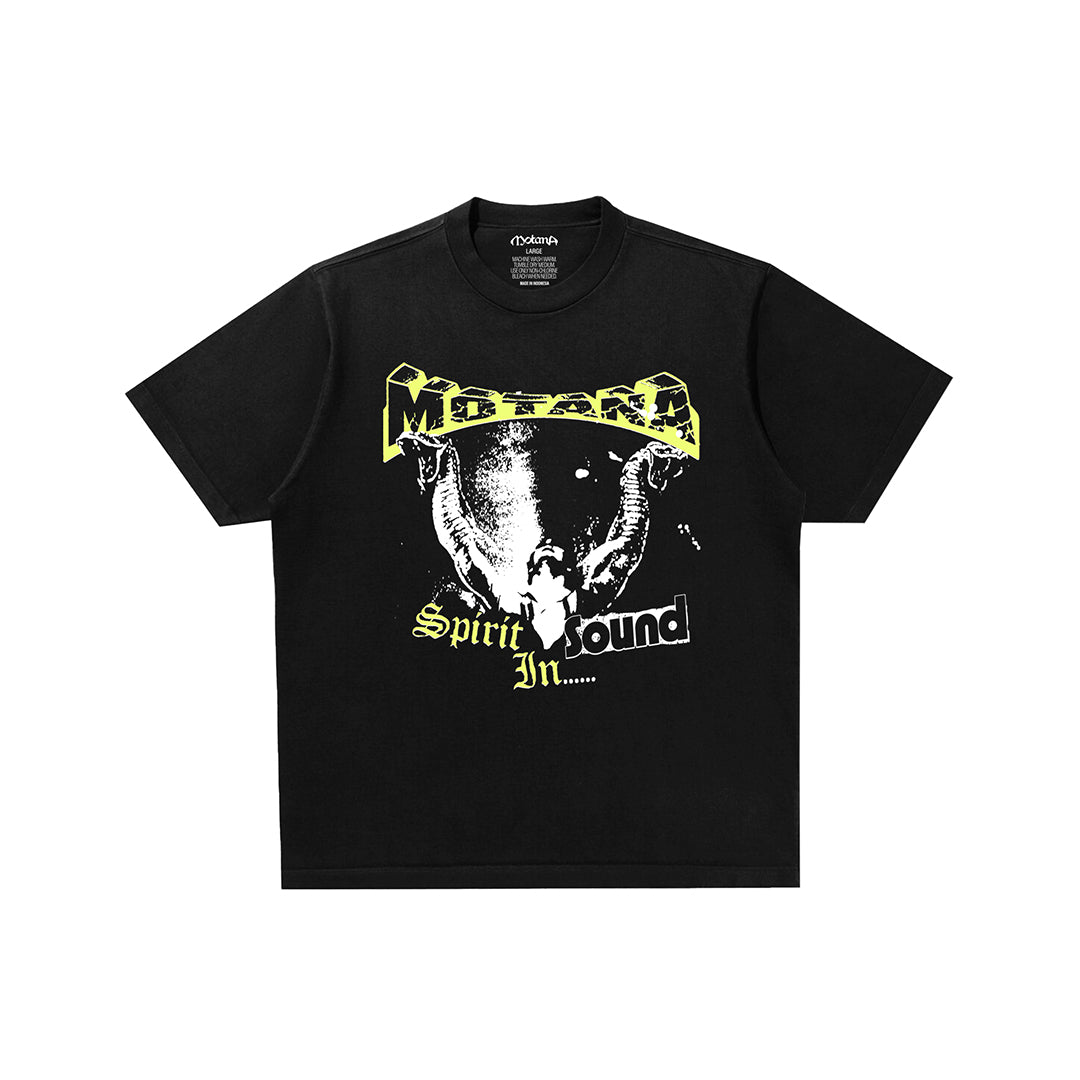 Spirit Sound Tee in Black
