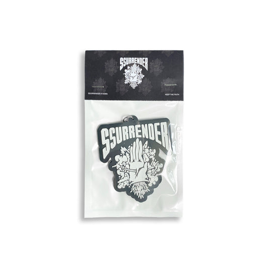 KEEP THE FAITH RUBBER KEYCHAIN