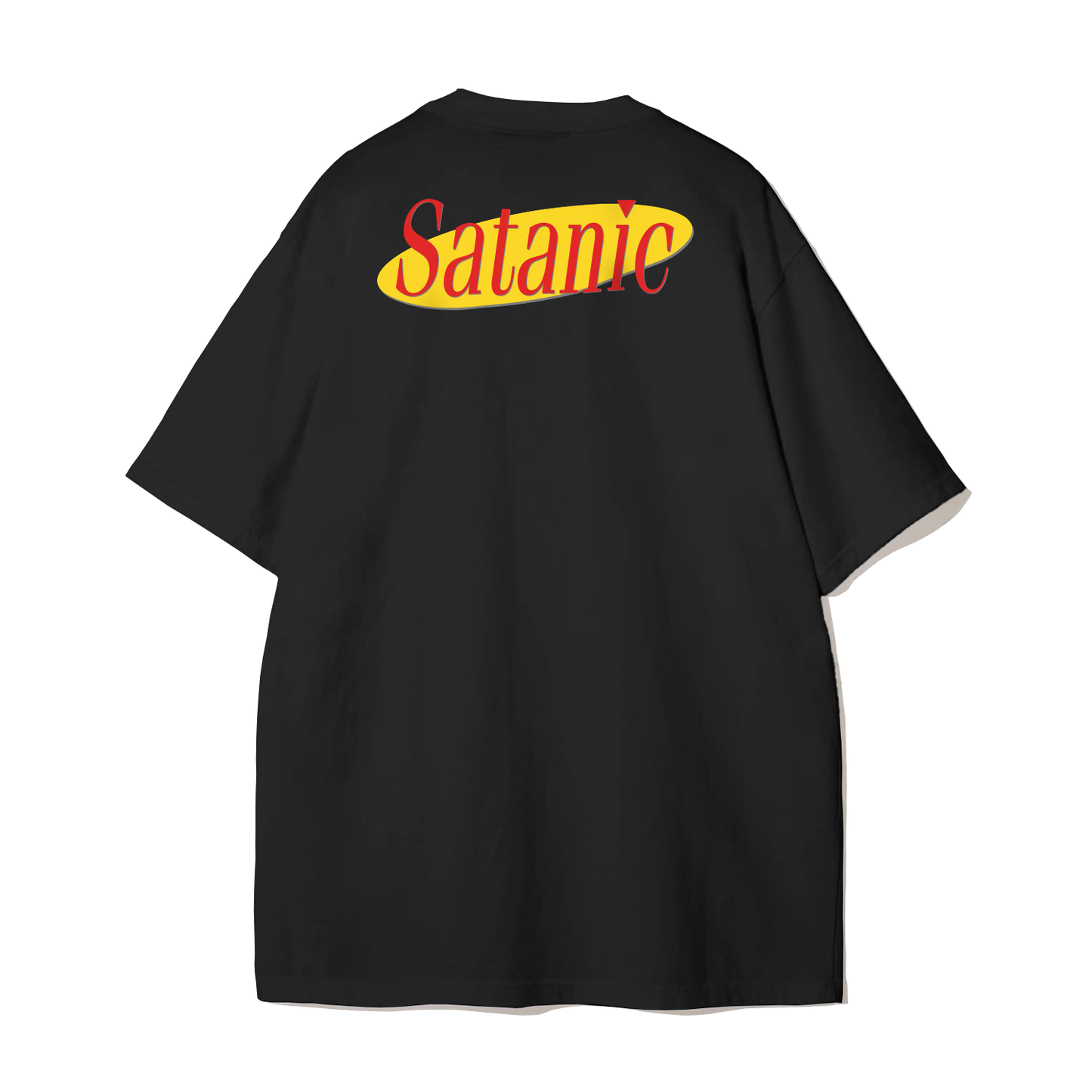 Satanic Tee in Black