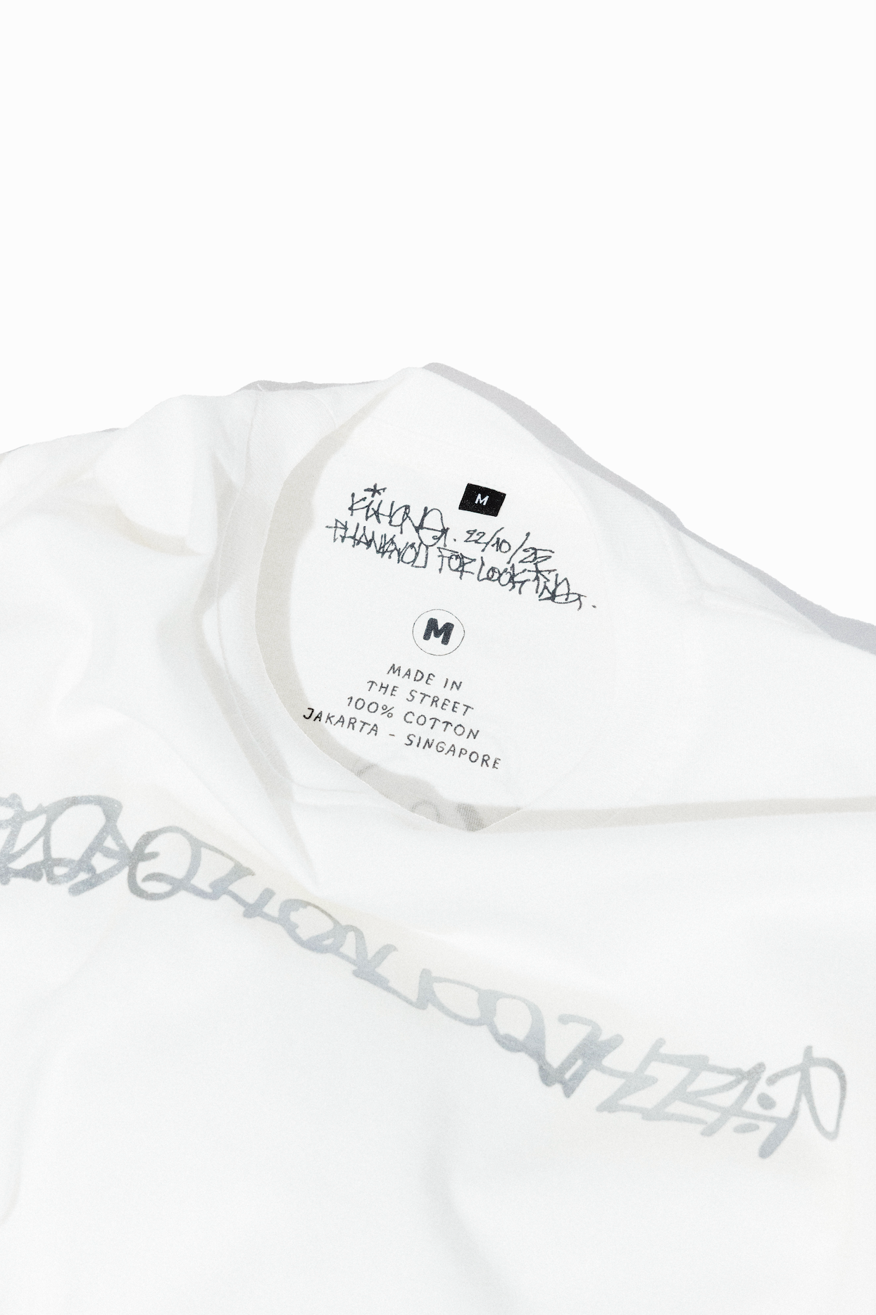 Raw believe tee 01 White