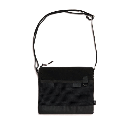 YOU KNOW... Sacoche Bag Black Velvet