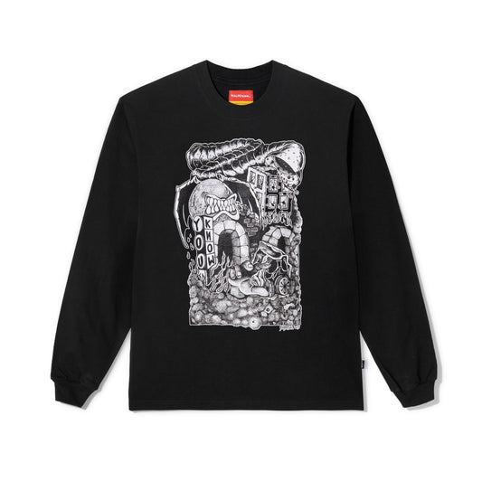 You Know... Dodie Sadat City Burns LS Tee Black