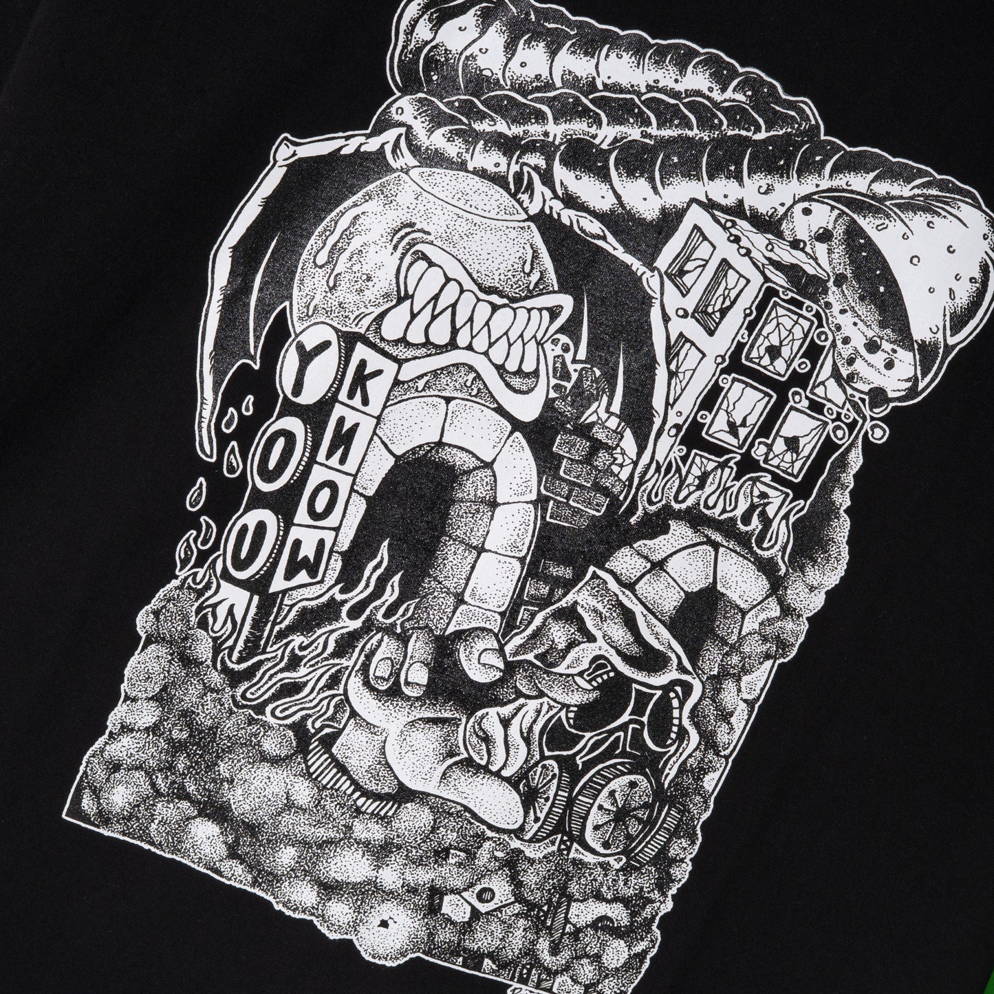 You Know... Dodie Sadat City Burns LS Tee Black