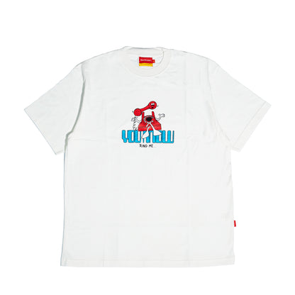 You Know… Ring Me Tee in White