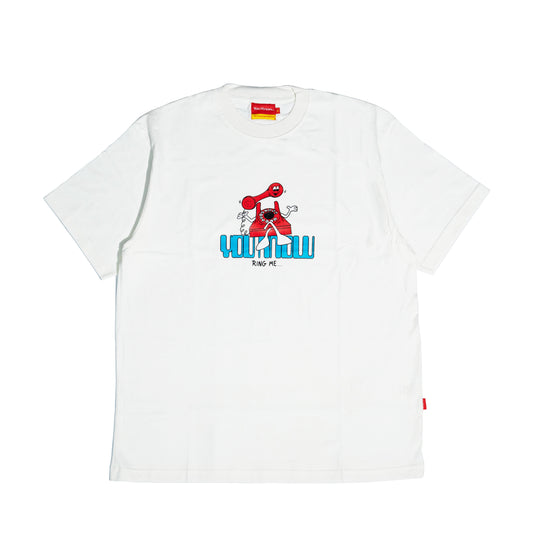 You Know… Ring Me Tee in White