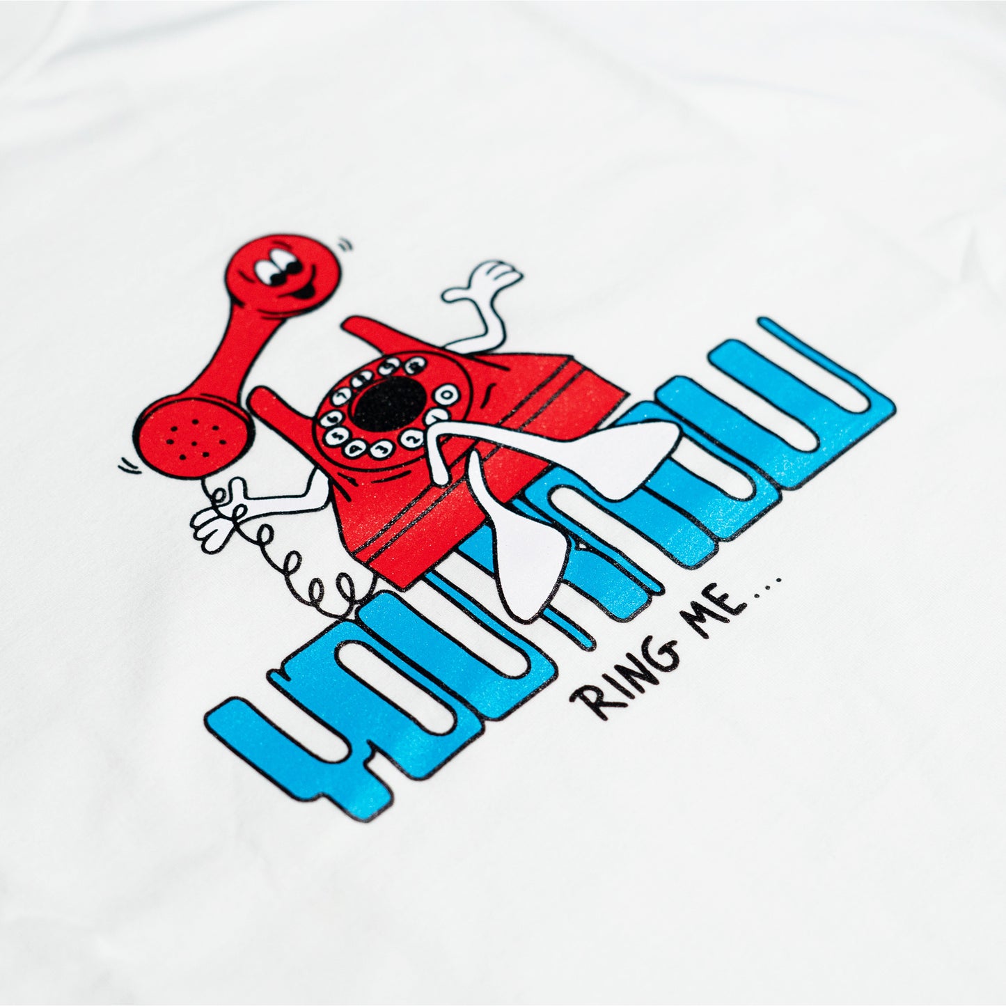 You Know… Ring Me Tee in White