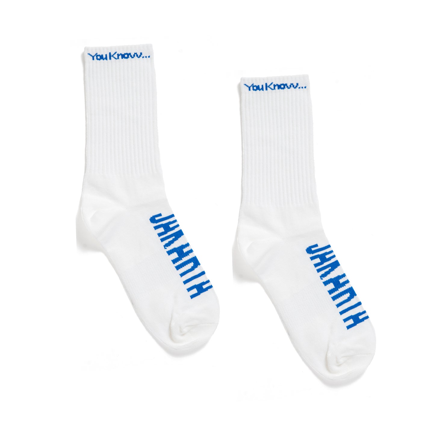 YOU KNOW… Jakarta Socks White/Blue
