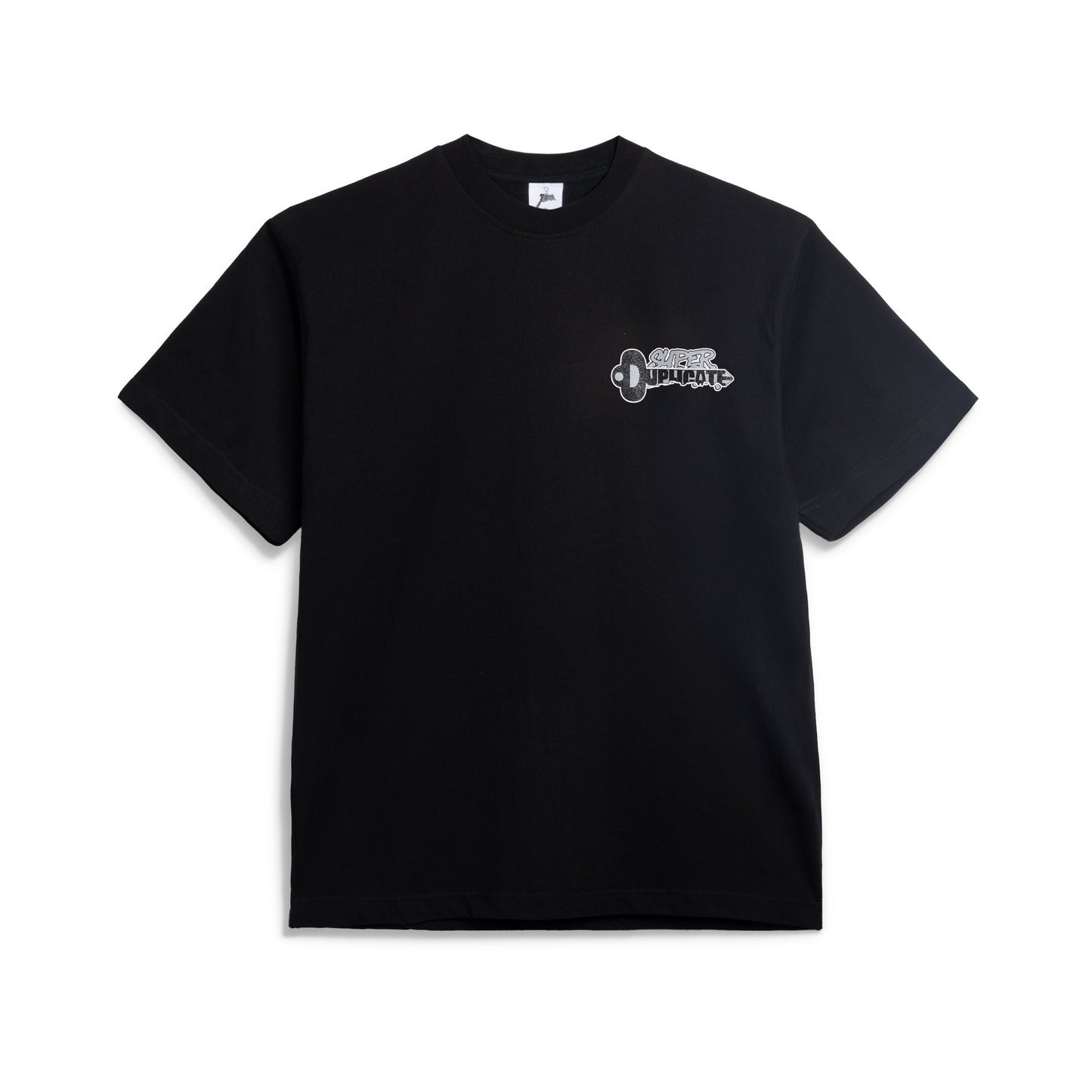 Super Duplicate Keychain Tee in Black
