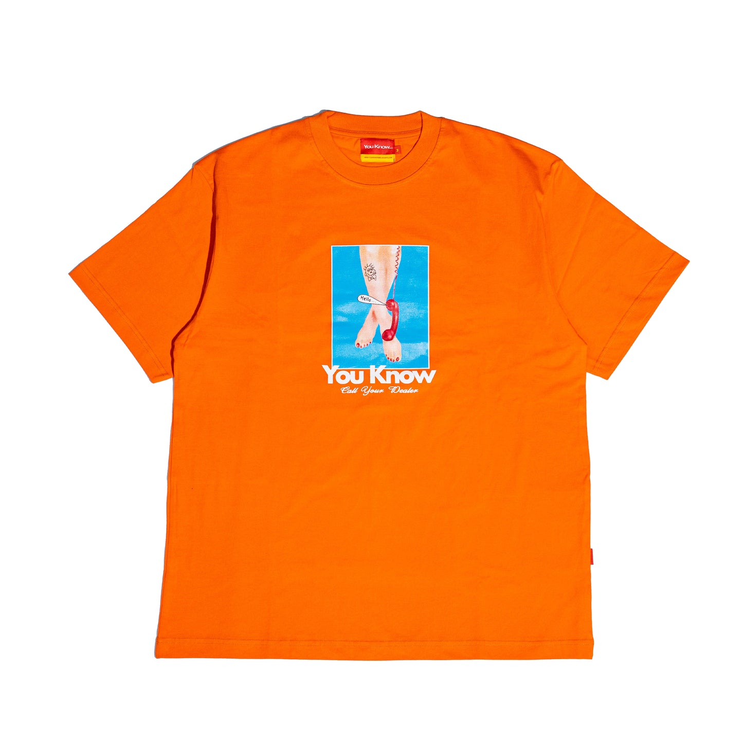 You Know… Call Your Dealer Tee in Orange