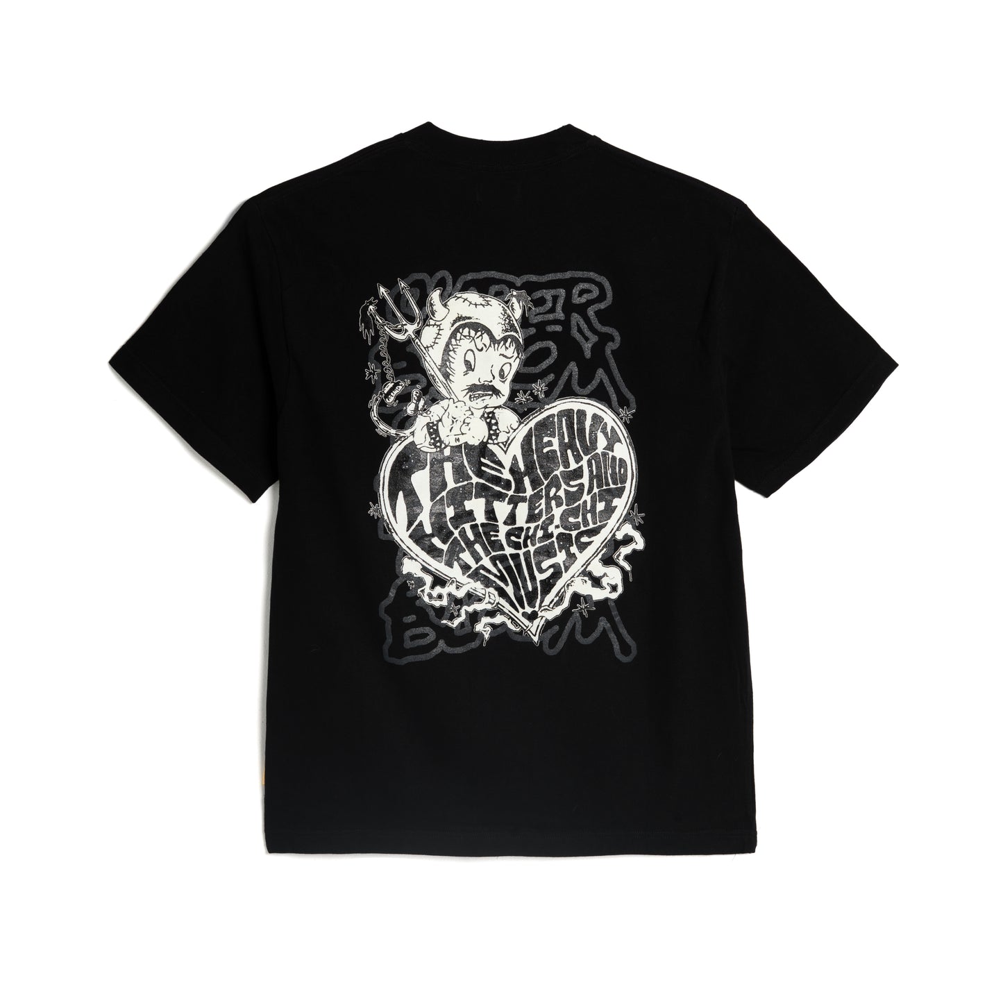 Super Bloom X Kimoji (Terribly Measured) Tee in Black
