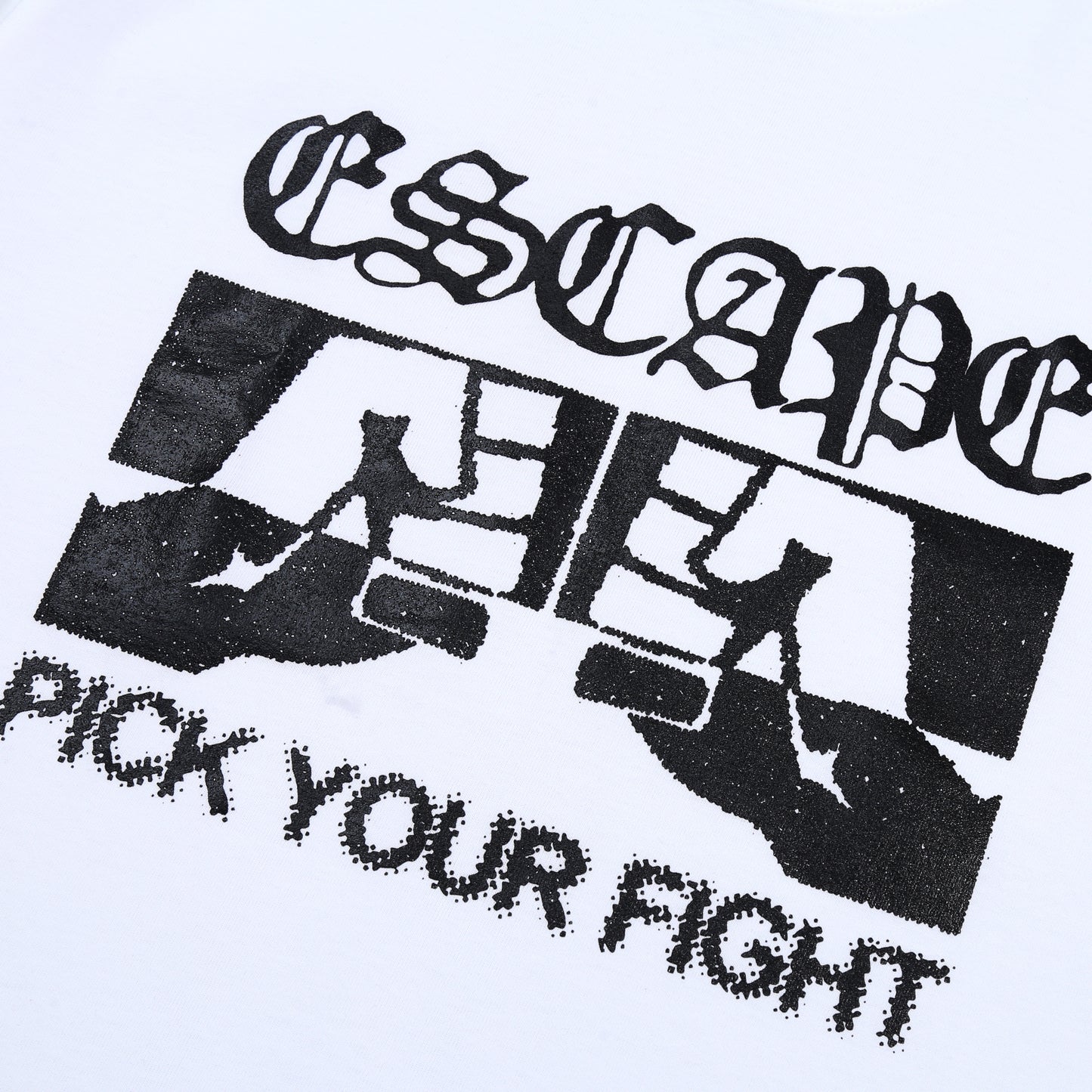 Pick Your Fight in White