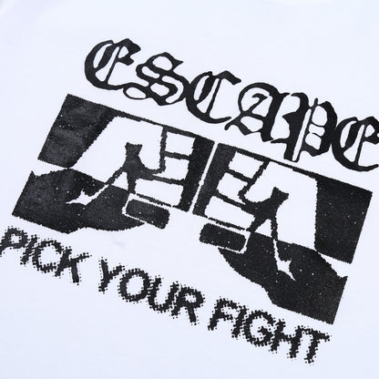 Pick Your Fight in White