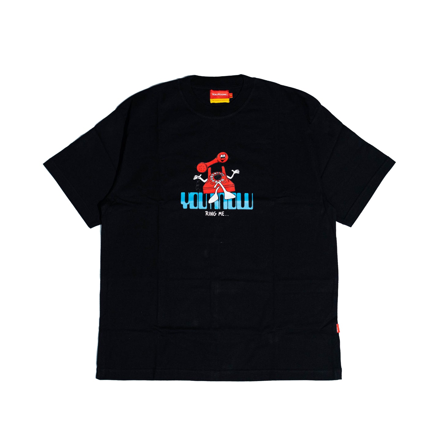 You Know… Ring Me Tee in Black