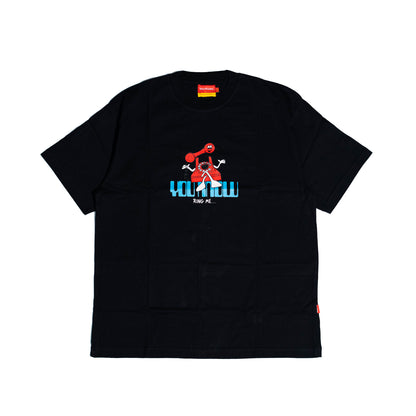 You Know… Ring Me Tee in Black