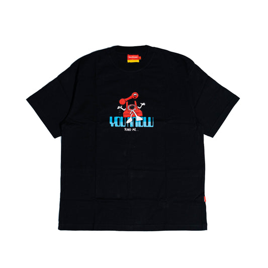You Know… Ring Me Tee in Black