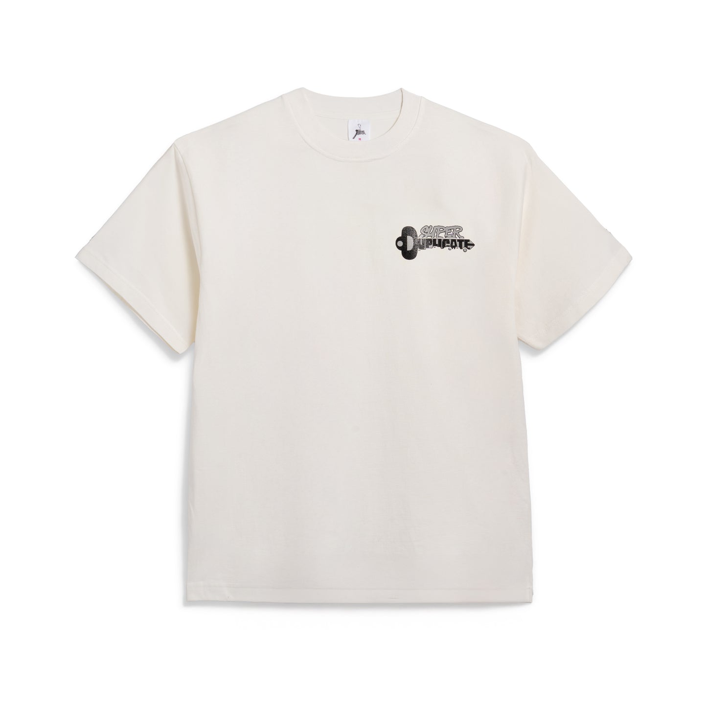 Super Duplicate Keychain Tee in White