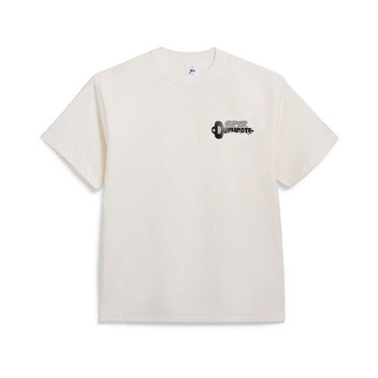 Super Duplicate Keychain Tee in White