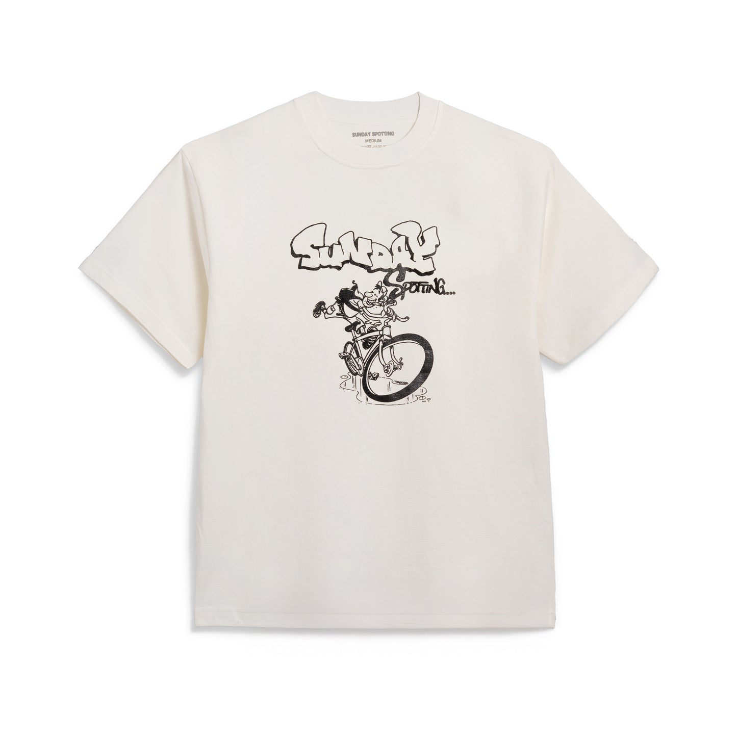 Sunday Spotting Tomyord Tee in White