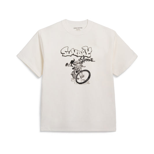 Sunday Spotting Tomyord Tee in White