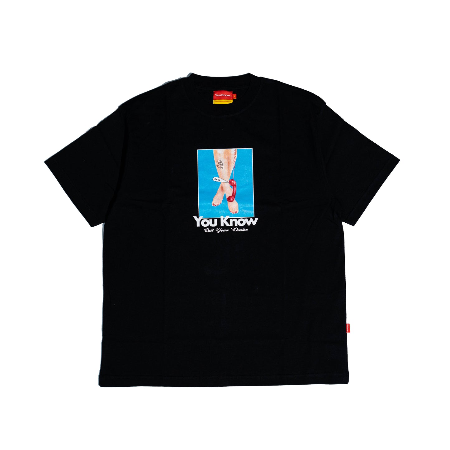 You Know… Call Your Dealer Tee in Black