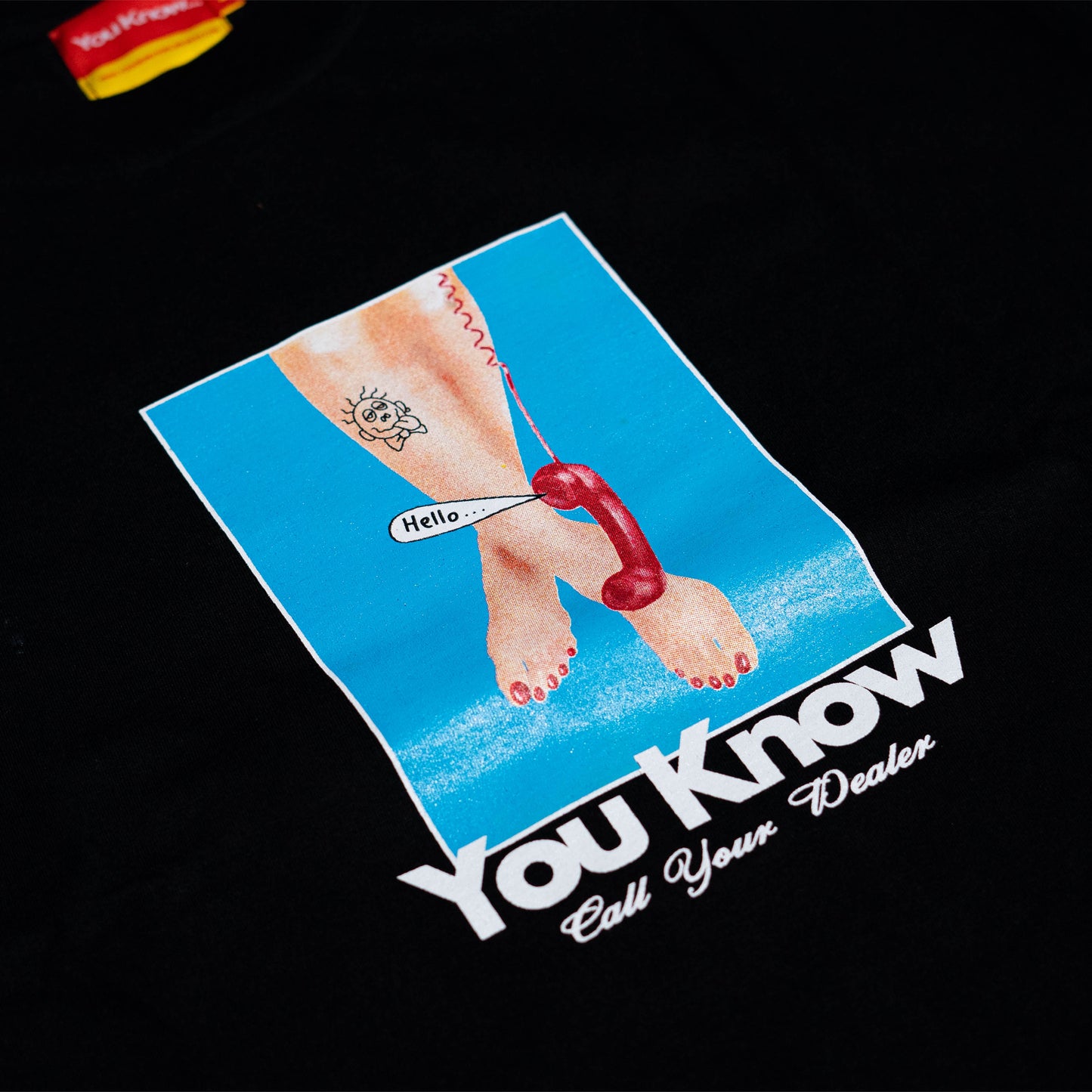 You Know… Call Your Dealer Tee in Black