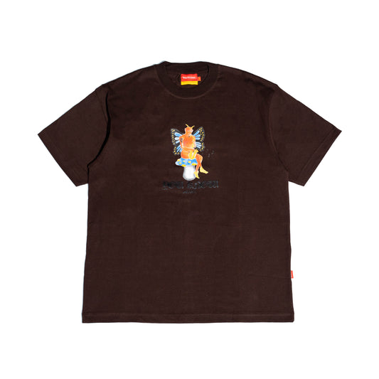 You Know… Jazz Devil Tee in Dark Coffee