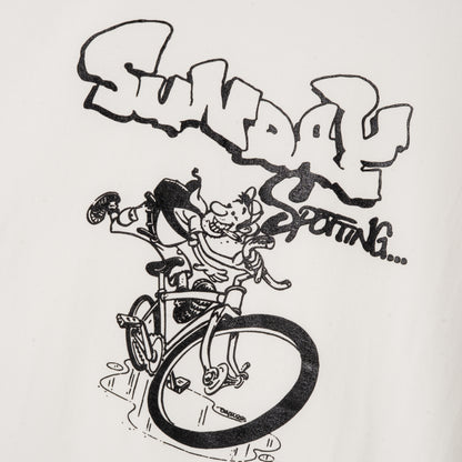 Sunday Spotting Tomyord Tee in White