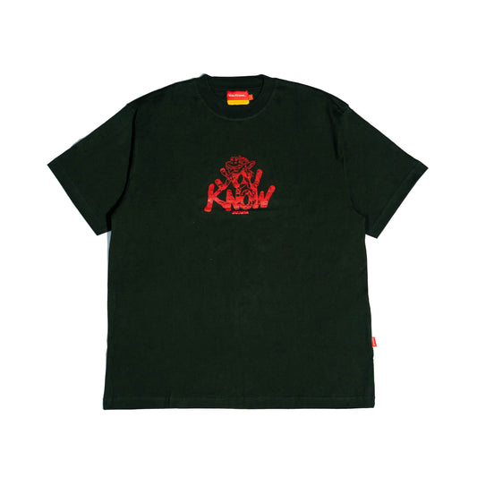 You Know… Froggy Tee in Dark Olive