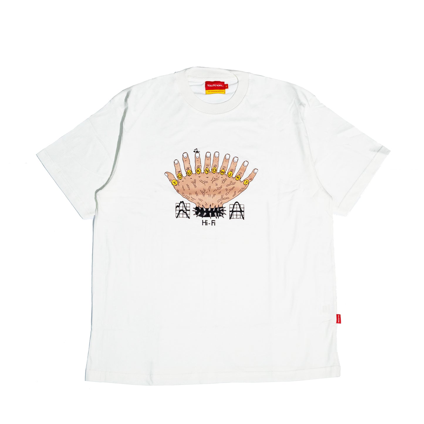 You Know… Hi-Fi Tee in White