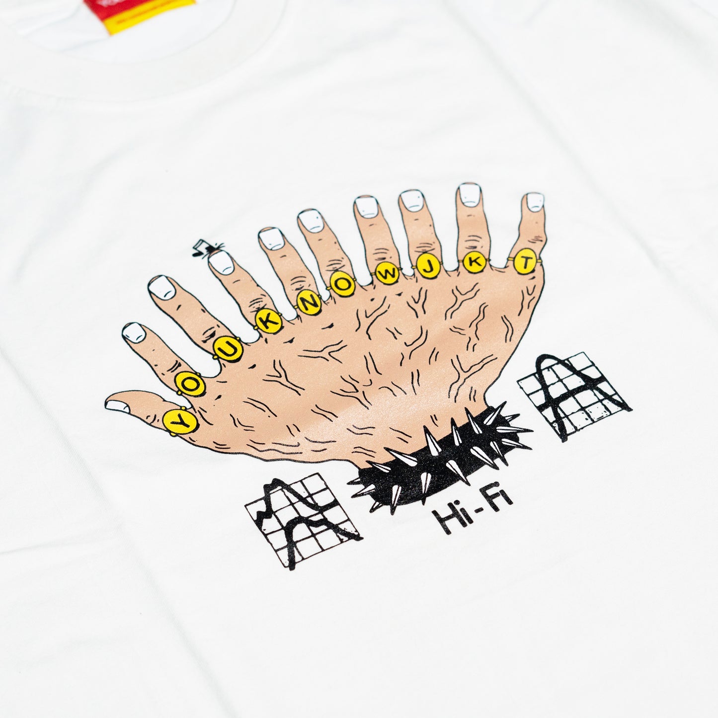 You Know… Hi-Fi Tee in White