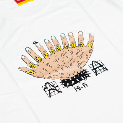 You Know… Hi-Fi Tee in White