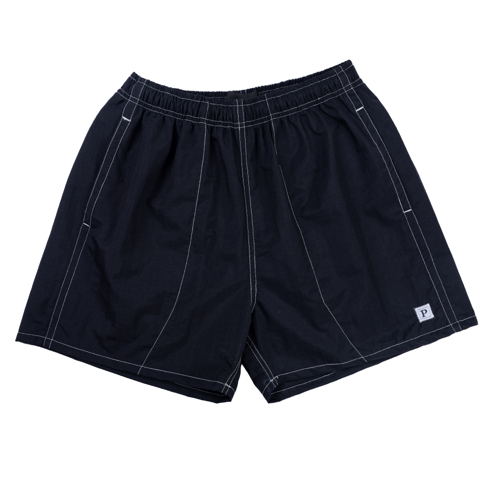 Plain Square Logo P - Blk/Wht