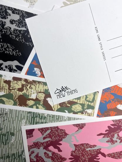 Camo Series Postcards