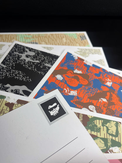 Camo Series Postcards