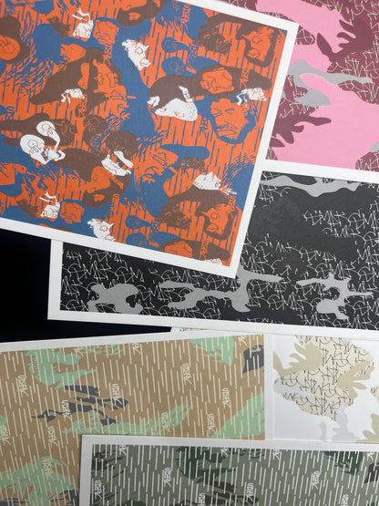 Camo Series Postcards