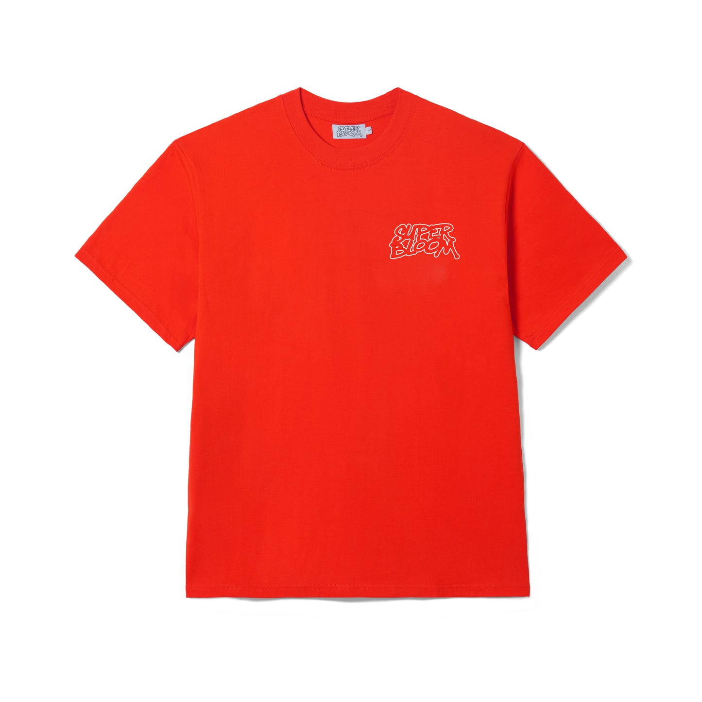 Core Logo Tee in Red Front Print