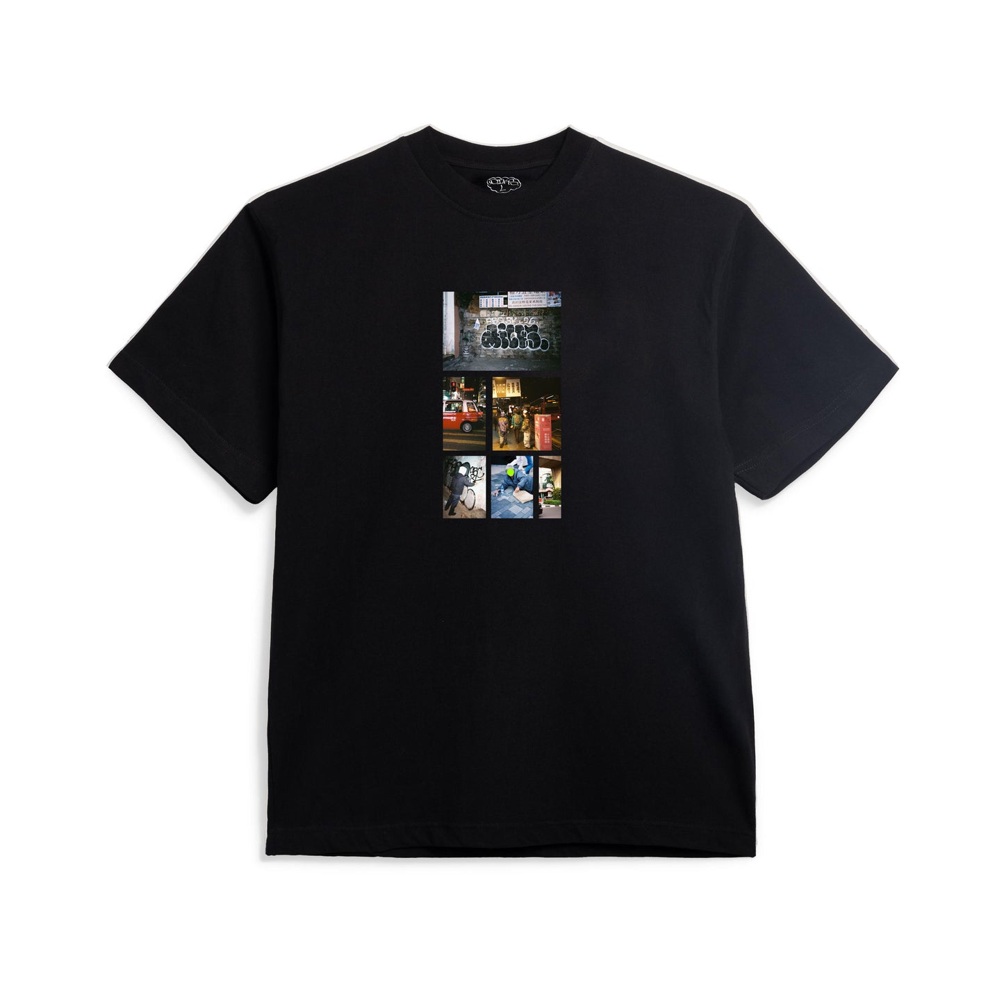 #DIKSABC - Photo Collage Tee in Black