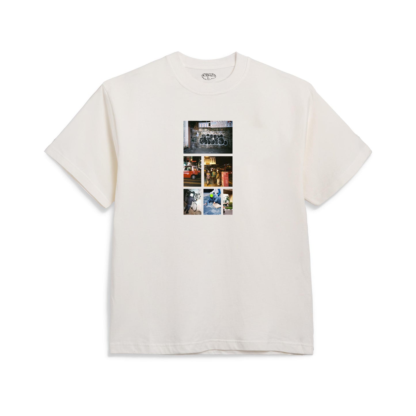 #DIKSABC - Photo Collage Tee in White